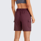 Sportieve cargo shorts met riem - Bakkermode.nl