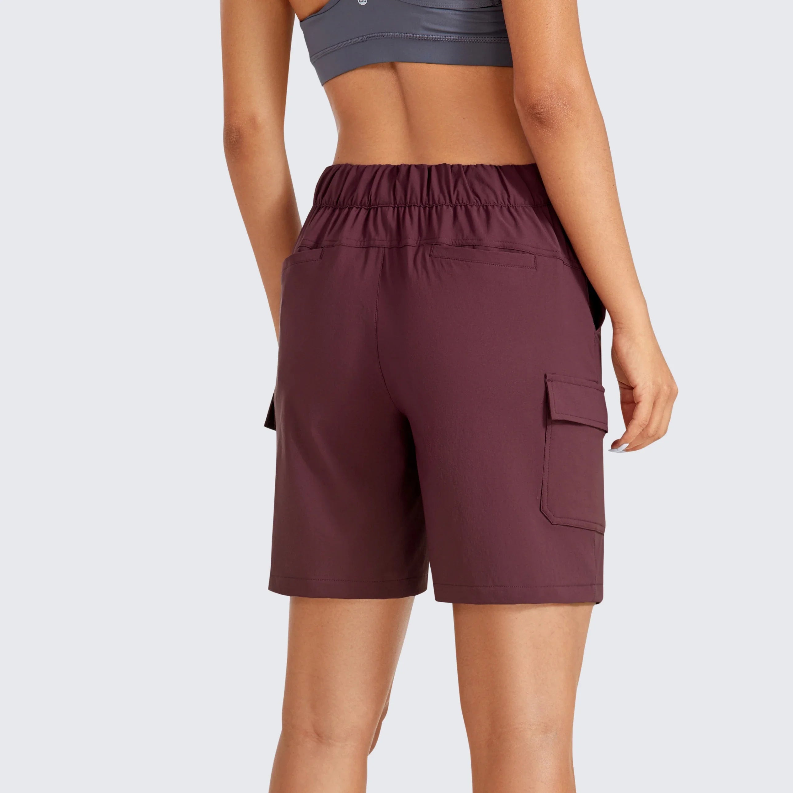 Sportieve cargo shorts met riem - Bakkermode.nl