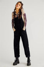 Dames corduroy overalls - cozy casual kleding: stijlvolle overall broeken voor elke dag