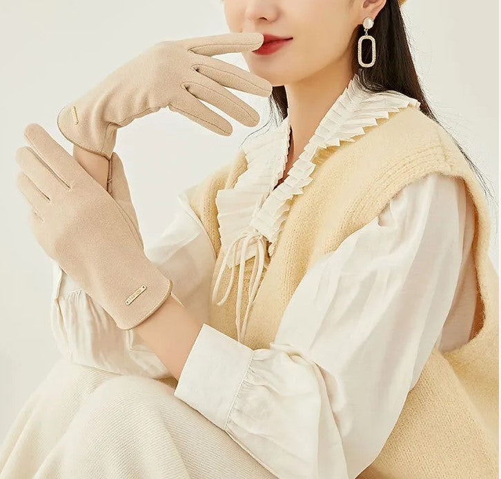 Dameshandschoenen - elegante zachte lange handschoenen - Bakkermode.nl