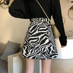 Mini rok met zebraprint - Bakkermode.nl