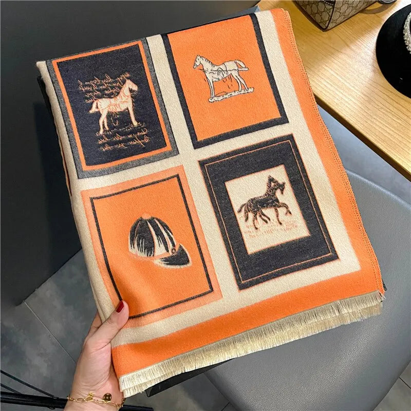 Luxe sjaal - stijlvolle oversized wrap voor dames - Bakkermode.nl