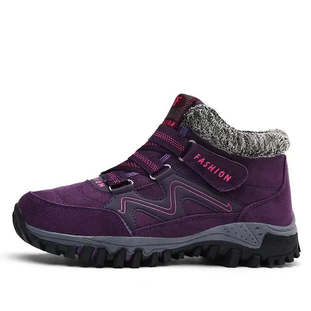 Dames wandelschoenen - duurzame mid-top outdoor voetbedding