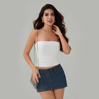 Slank sexy crop tops - Bakkermode.nl