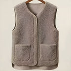 Fleece gilet - gezellige ritsvest voor dames