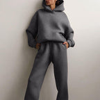 2-delige oversized jogging set - dames loungewear
