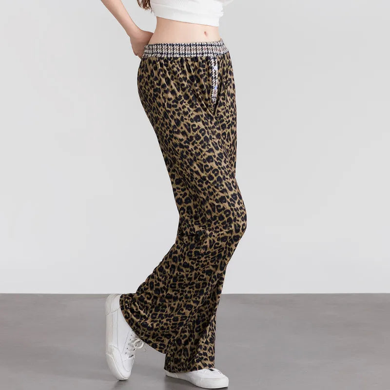 luipaardprint lounge broek - Bakkermode.nl