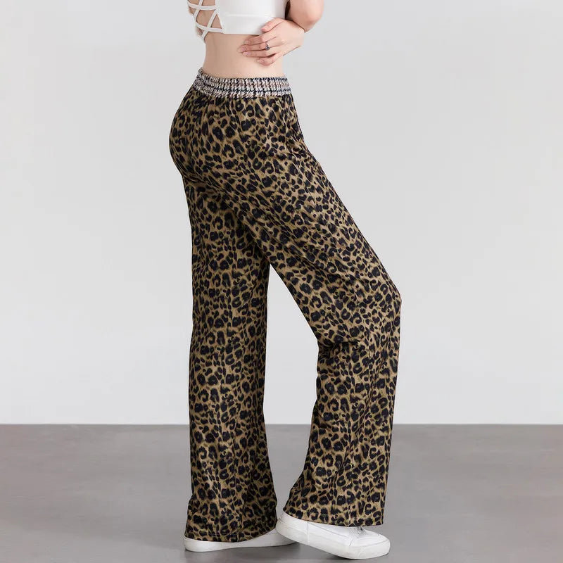 luipaardprint lounge broek - Bakkermode.nl