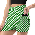 Geruite high-waist skort - Bakkermode.nl
