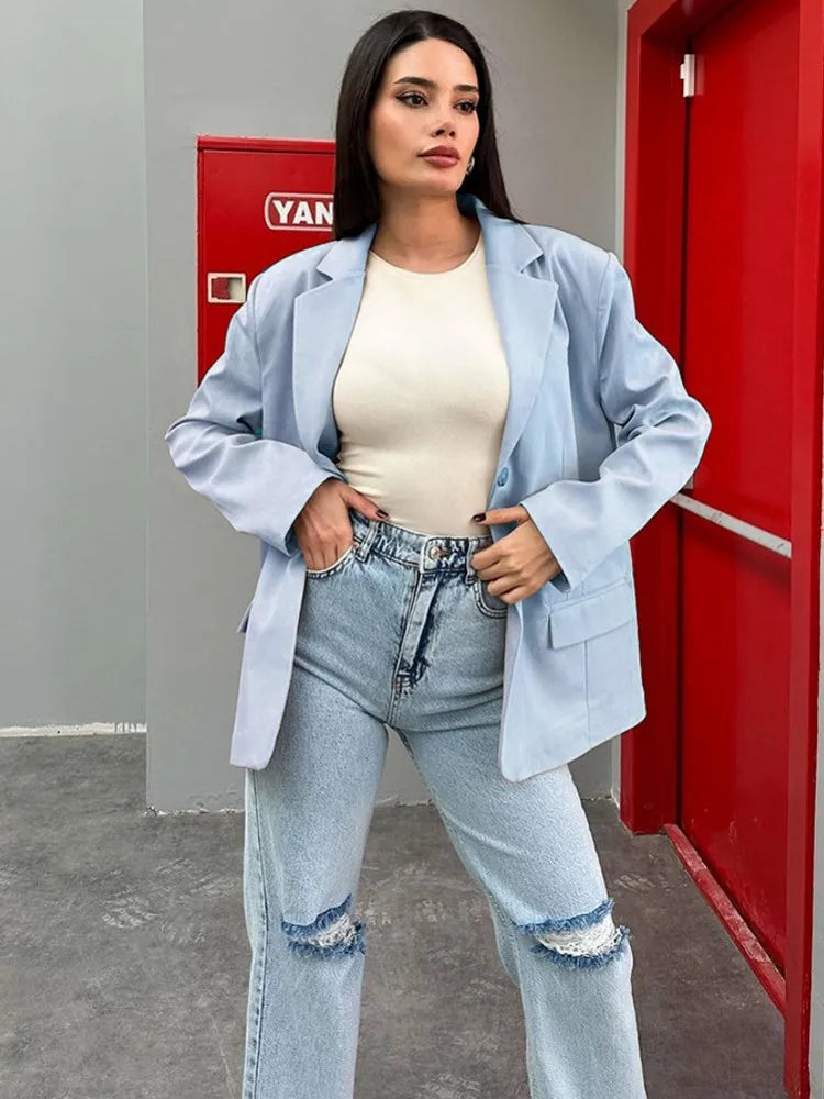 Klassieke blazer met getailleerde pasvorm - Bakkermode.nl