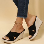 Wedge sandalen - stijlvolle dames instappers
