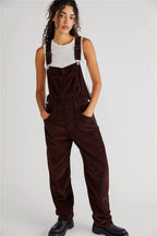 Dames corduroy overalls - cozy casual kleding: stijlvolle overall broeken voor elke dag