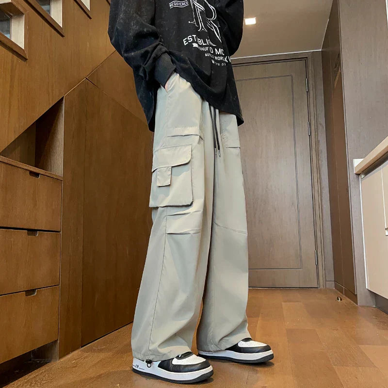 Dames cargo broek met wijde pijpen – veelzijdige broek voor casual en dagelijks gebruik