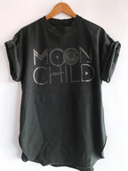 Moon child oversized t-shirt - Bakkermode.nl