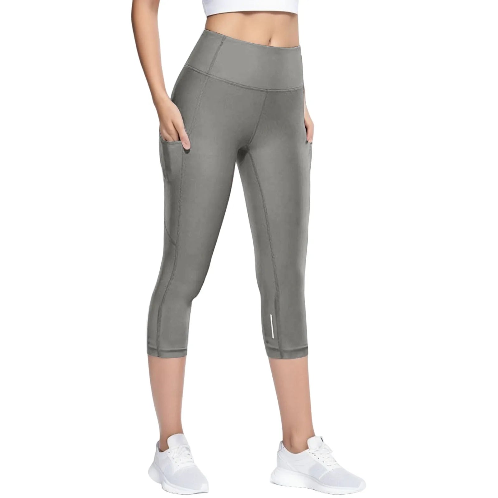 Hoge taille capri leggings - Bakkermode.nl