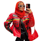 Balaclava hoodie - stijlvolle gebreide dames sjaal met capuchon