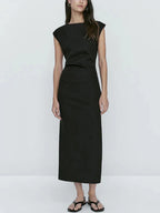 Zwarte zomerjurk - Bakkermode.nl