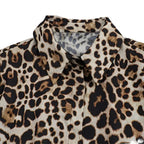 luipaardprint overhemd met lange mouwen - Bakkermode.nl
