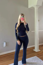 2-delige loungewear set - gezellige grijze damesoutfit