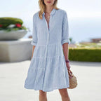 Shirtdress - luchtige button-up damesjurk
