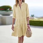 Shirtdress - luchtige button-up damesjurk