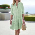 Shirtdress - luchtige button-up damesjurk