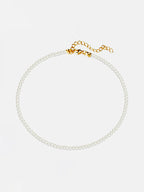 Parel choker ketting - elegante witte accessoire voor dames