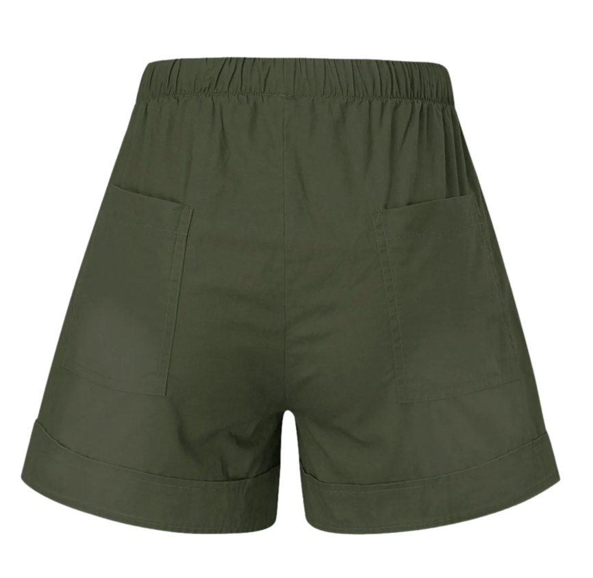 Comfortabele zomershorts met trekkoord - Bakkermode.nl