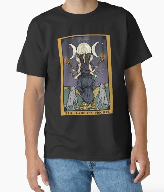 Artistieke graphic t-shirt met gedurfde print