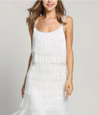 Franjejurk - stijlvolle avondkleding voor dames