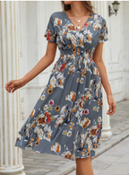 Maxi bloemenjurk - verfijnde zomeroutfit