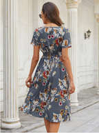 Maxi bloemenjurk - verfijnde zomeroutfit