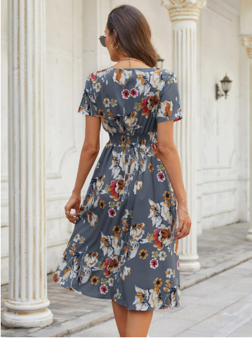 Maxi bloemenjurk - verfijnde zomeroutfit