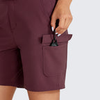 Sportieve cargo shorts met riem - Bakkermode.nl