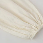 Jurk met borduurwerk en lange mouwen - Bakkermode.nl