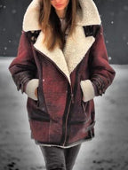 Shearling jas - luxe dames winterjacket