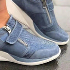 Handige instap sneakers - fijne damesschoenen - Bakkermode.nl