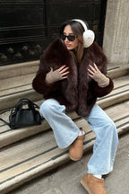 Minimalistische leren handtas dames - veelzijdige dagelijkse handtas - Bakkermode.nl