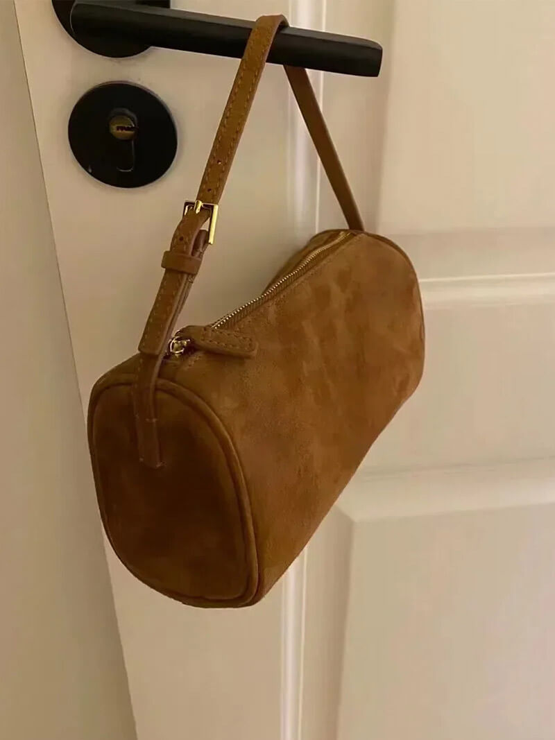 Suède clutch tas dames – casual en veelzijdig - Bakkermode.nl