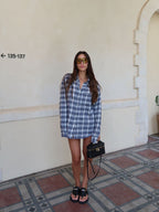 Gequilte leren crossbody tas dames - elegant met gouden details, veelzijdig - Bakkermode.nl