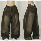 Cargo jeans - trendy baggy denimbroeken voor dames