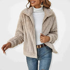 Faux fur gilet - stijlvolle lange damesjas