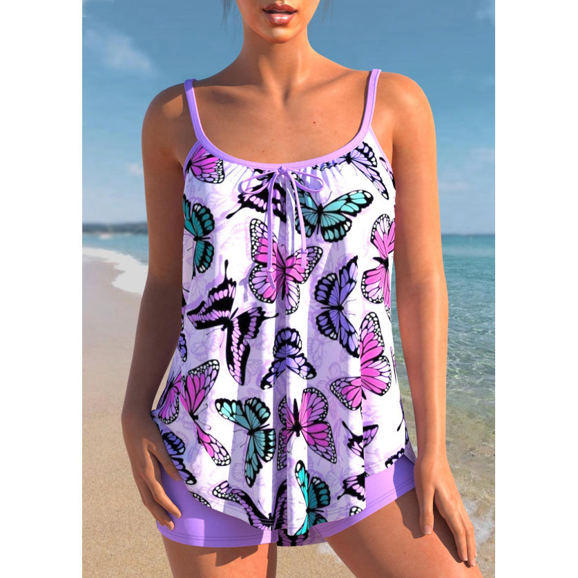 Dames tankini-top - lichtgewicht zwemkleding voor strandactiviteiten - moderne stijl voor actieve vrouwen