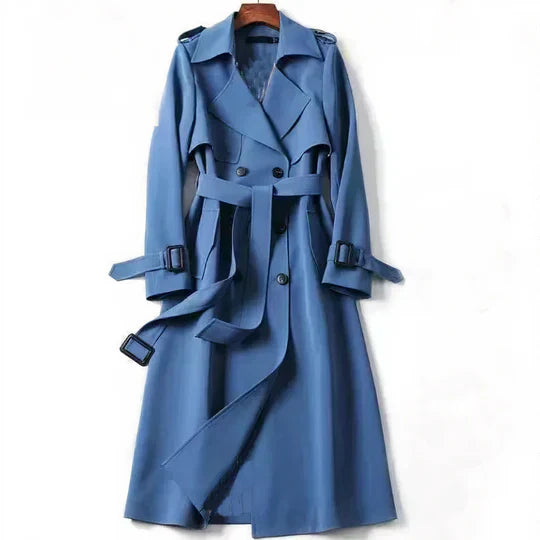 Trenchcoat - elegante lange damesjas