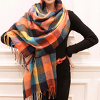 soft knit sjaal - luxe warme wrap voor dames