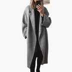 Winterjas - stijlvolle oversized damesjas voor warmte en flair