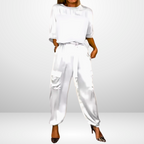 2-delige dames lounge set - trendy top en broek