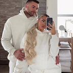 2-delige trainingsoutfit - trendy zwarte hoodie en joggingset voor dames