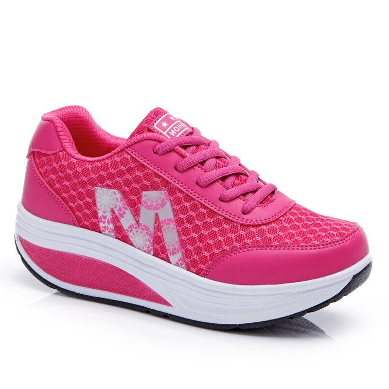 Wedge sneakers - gezellige casual dames schoenen