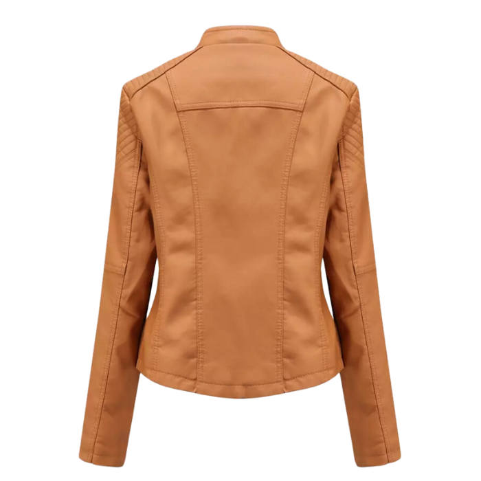 Gewassen leren jas voor dames - trendy en vintage stijl - Bakkermode.nl